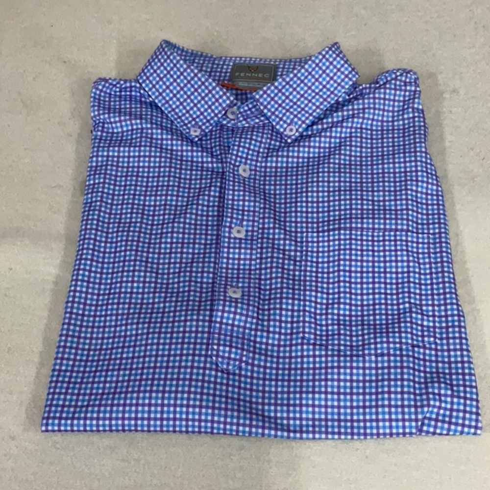 EUC Mens short sleeve FENNEC polo shirt